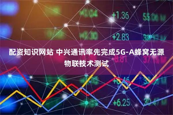 配资知识网站 中兴通讯率先完成5G-A蜂窝无源物联技术测试