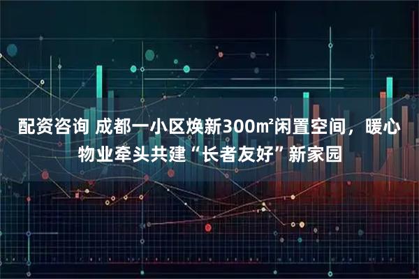 配资咨询 成都一小区焕新300㎡闲置空间，暖心物业牵头共建“长者友好”新家园